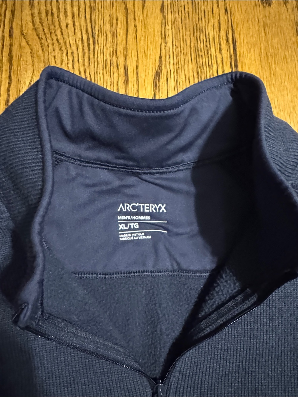 Arc'teryx Navy Half-Zip Fleece Pullover *worn once* - Picture 2 of 3